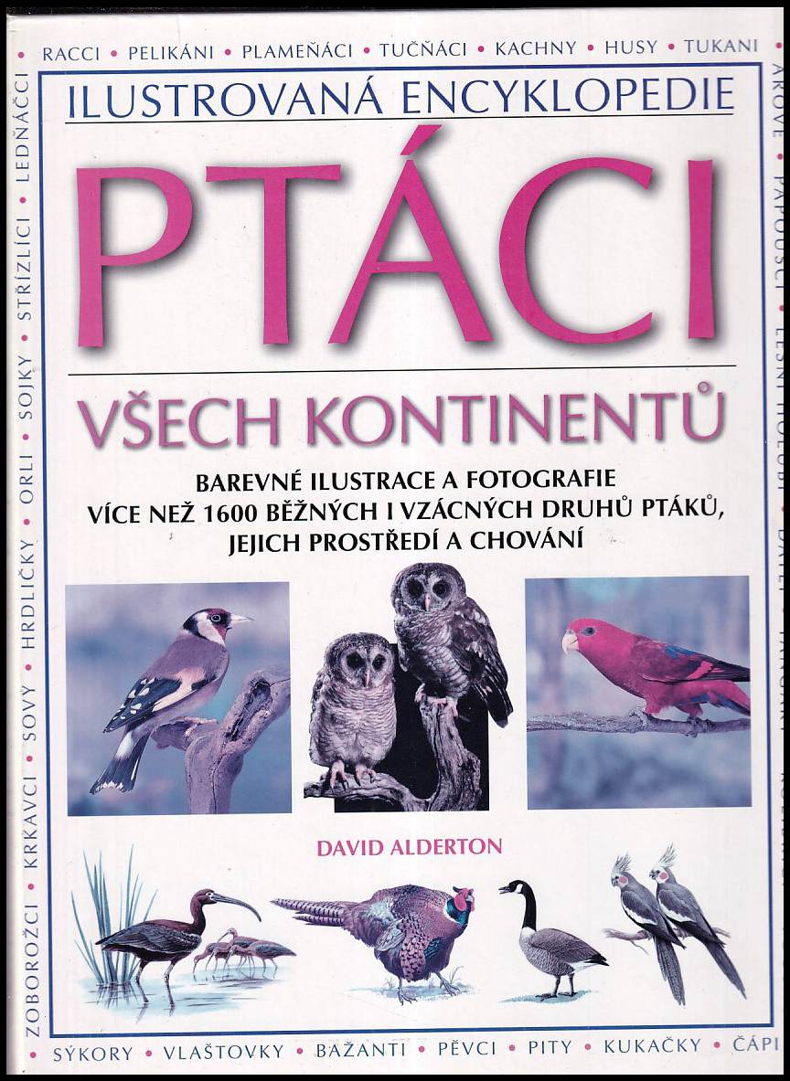 David Alderton - Ptáci všech kontinentů